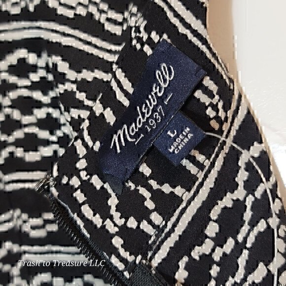 Madewell Silk Romper Jumpsuit L - Picture 11 of 12